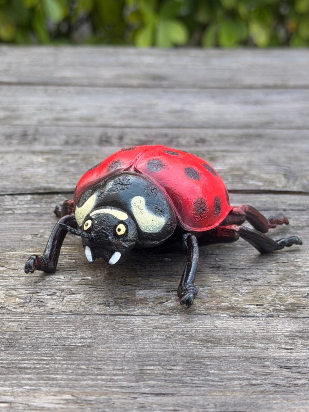 Luckystar Education Lady Bug Plastic Animal Figure Large 5" Science Nature Toy - Picture 2 of 10